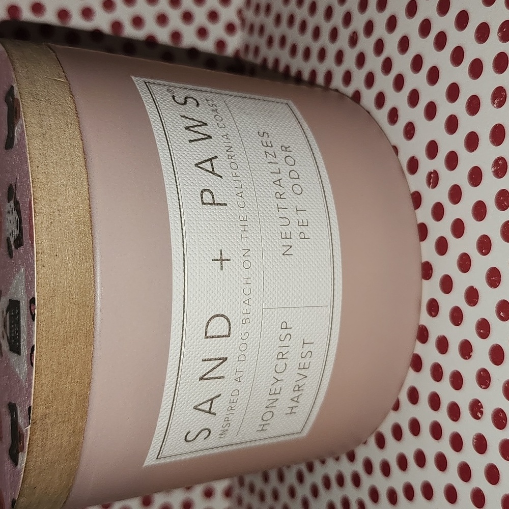 Brand New Sand + Paws HoneyCrisp Harvest  candle - Picture 2 of 8